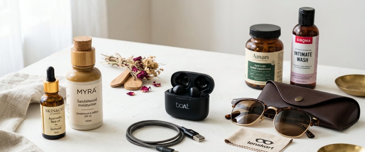 Indian D2C brand products displayed for global ecommerce shipment in 2026