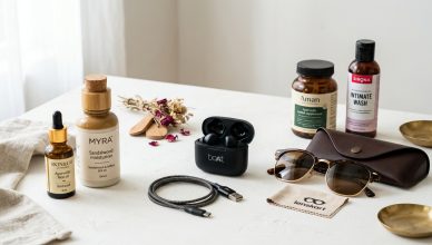 Indian D2C brand products displayed for global ecommerce shipment in 2026