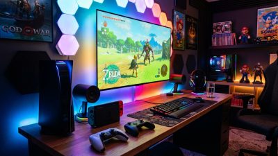 Nintendo Switch 2 India launch 2026 - console gaming setup with controllers