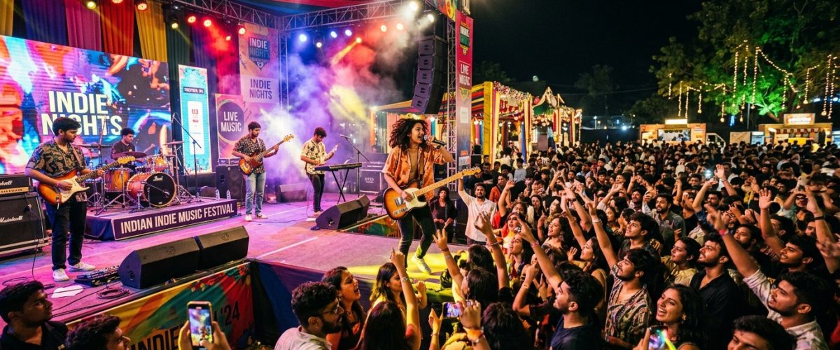 India independent music 2026 - indie artists performing at live music festival