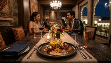 India restaurants Asia 50 Best 2026 - fine dining plated dish