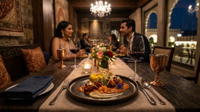 India restaurants Asia 50 Best 2026 - fine dining plated dish