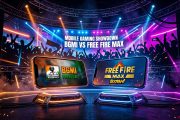 BGMI vs Free Fire MAX battle for India's mobile gaming crown in 2026