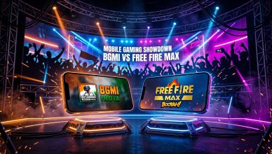 BGMI vs Free Fire MAX battle for India's mobile gaming crown in 2026