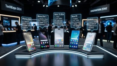 Five anticipated smartphones for India May 2026 launch displayed on premium showcase