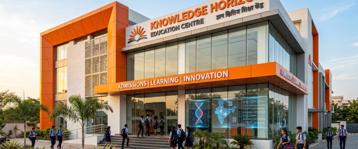 Modern education centre representing India edtech offline expansion in 2026