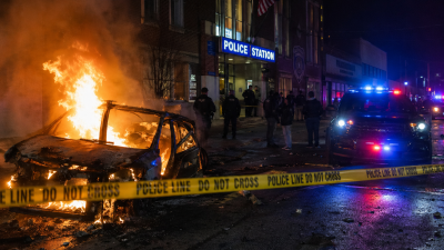 New IRA Car Bomb Explodes Outside Dunmurry Police Station in Belfast: Delivery Driver Hijacked and H