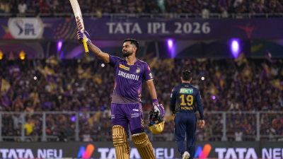 IPL 2026: KKR Beat LSG in Season's First Super Over as Rinku Singh's 83 and Sunil Narine's Magic Stu