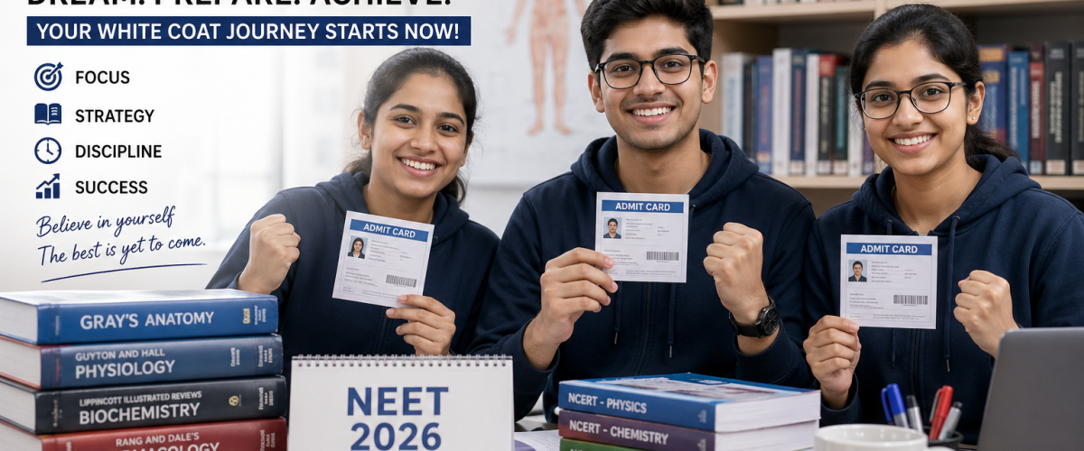 NEET 2026 Admit Card Released by NTA on neet.nta.nic.in: Exam on May 3 With Download Steps and Key I