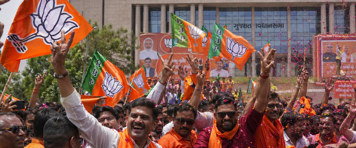 Gujarat Local Body Election Results 2026: BJP Sweeps All 15 Municipal Corporations With 856 Seats as
