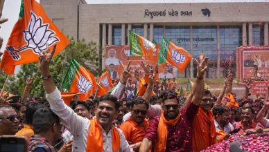 Gujarat Local Body Election Results 2026: BJP Sweeps All 15 Municipal Corporations With 856 Seats as