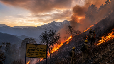 Uttarakhand Forest Fires: 160 Incidents Since November — Four Times Last Year — as Char Dham Yatra R