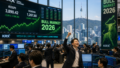 South Korea Crosses $4 Trillion Market Cap as Kospi Storms Past Record 6,600: Samsung, SK Hynix and