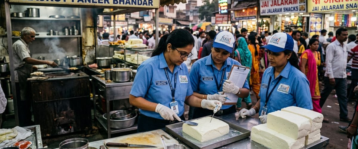 Gujarat's FDCA inspected 2,527 food establishments in a week-long drive, sealing 18 units and issuin