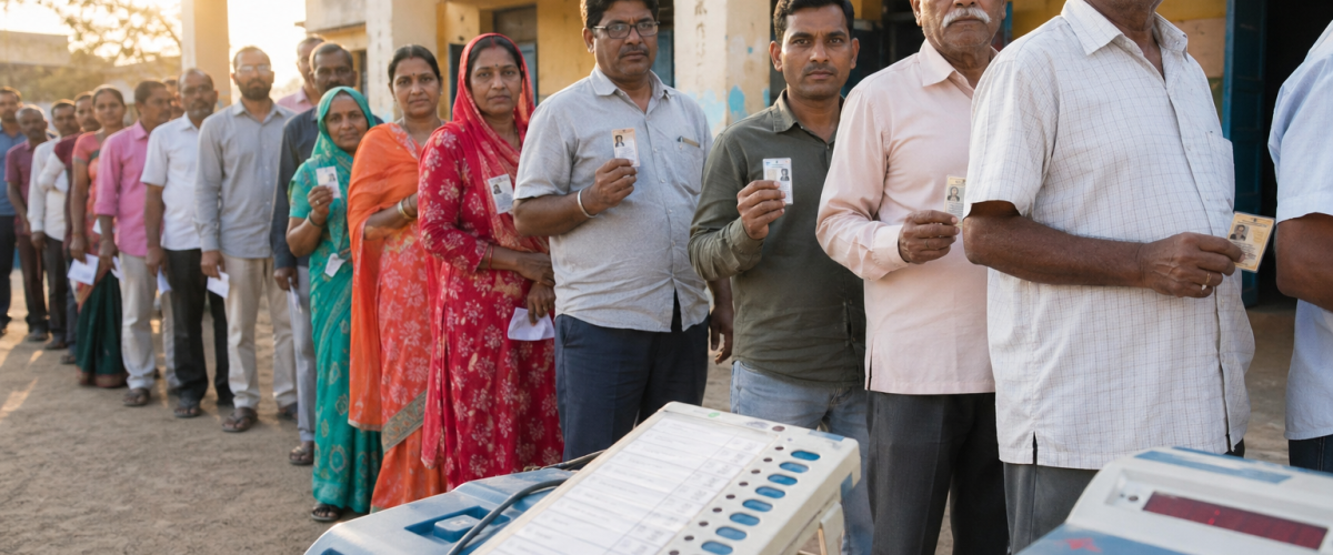 Gujarat Local Body Elections 2026: Over 4 Crore Voters Decide 9,992 Seats Across Corporations, Munic