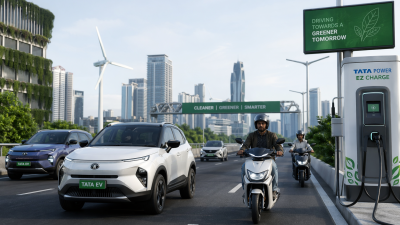 India electric vehicles EV sales record FY26 Tata Mahindra two-wheelers charging stations