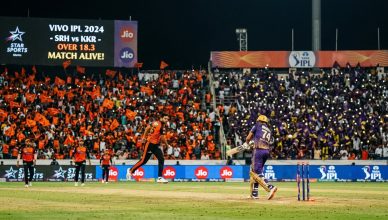 IPL 2026 Sunrisers Hyderabad vs Kolkata Knight Riders cricket match at Eden Gardens