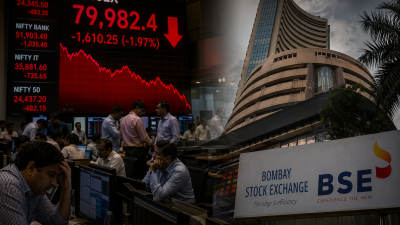 Sensex falls 750 points on April 22 2026 as IT stocks crash amid Iran ceasefire doubts