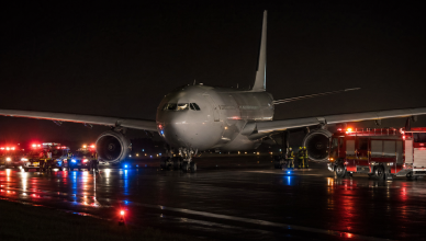 SWISS Air Flight Engine Catches Fire During Takeoff at Delhi Airport: Six Passengers Injured in Emer
