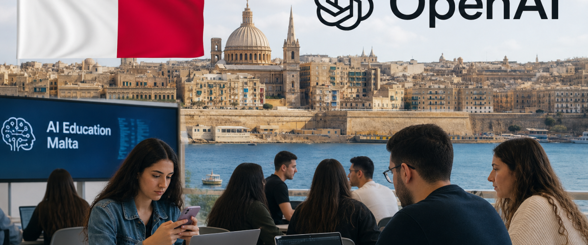 OpenAI signs first national government deal with Malta giving citizens free ChatGPT Plus access