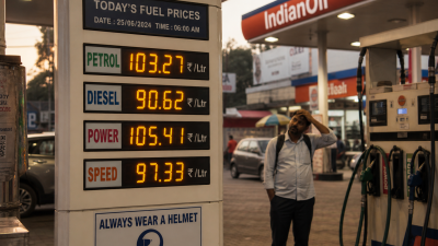 Petrol Diesel Prices Hiked for Third Time in 9 Days — Cumulative Rise Crosses ₹5 per Litre