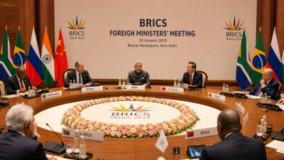 BRICS Foreign Ministers Gather in New Delhi as Jaishankar Chairs High-Stakes Meeting With Iran Araghchi and Russia Lavrov Amid West Asia Divisions
