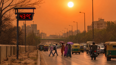 India Heatwave Intensifies as Delhi Hits 43.4 Degrees Celsius