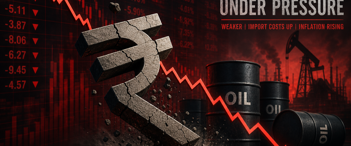 Indian Rupee Crashes to Record Low of 96.35 Against US Dollar Amid West Asia Crisis