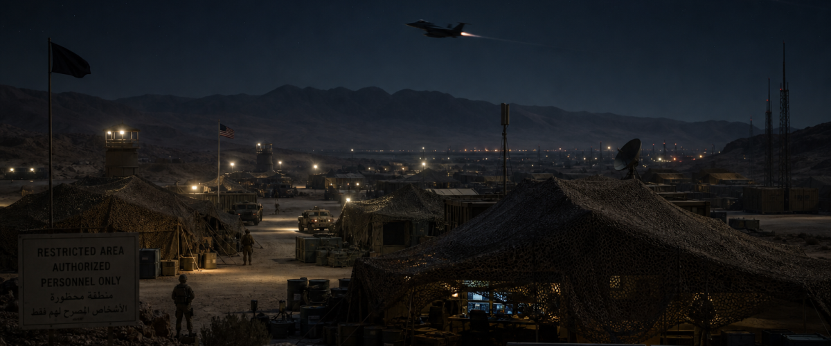 Secret military base in Iraqi desert used by Israel for Iran air campaign operations