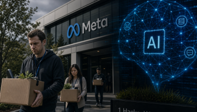 Meta headquarters layoffs 8000 employees in AI driven restructuring as company spends 135 billion on artificial intelligence