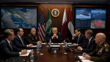 Trump calls off planned military strike on Iran after Gulf leaders Saudi Arabia Qatar and UAE request pause for negotiations
