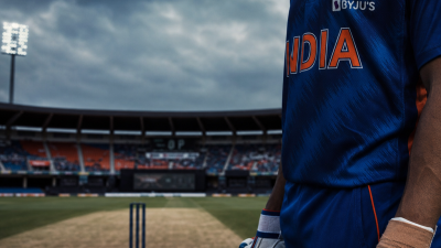 Empty batting crease symbolizing Virat Kohli absence from India vs Afghanistan ODI series