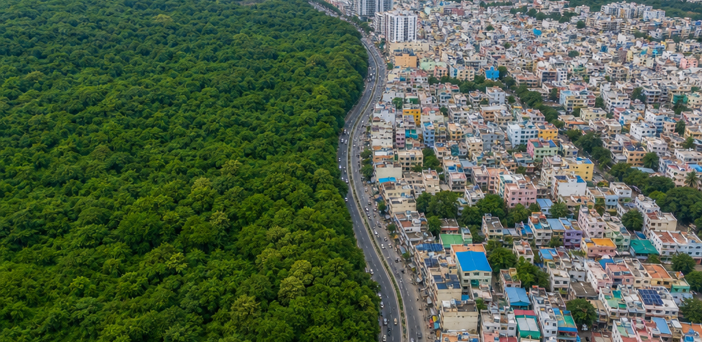 India landscape showing balance between development and environmental protection on World Environment Day 2026