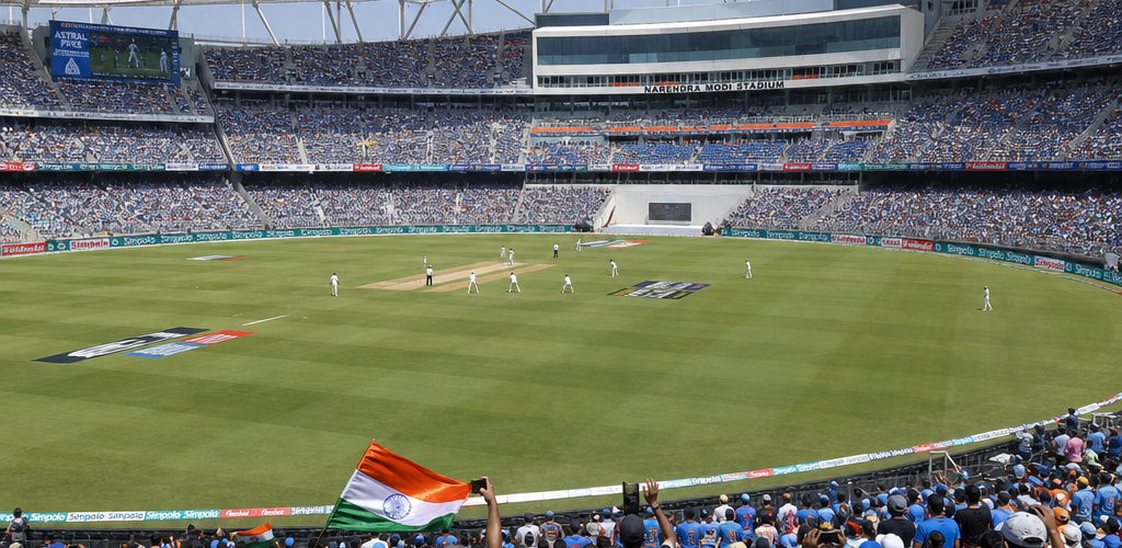 India vs Afghanistan Test match at Maharaja Yadavindra Singh International Cricket Stadium New Chandigarh