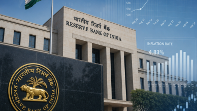 Reserve Bank of India headquarters Mumbai as MPC holds repo rate unchanged at 5.25 percent