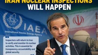 IAEA Chief Insists Iran Nuclear Inspections Will Happen