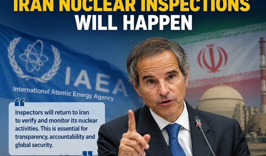 IAEA Chief Insists Iran Nuclear Inspections Will Happen
