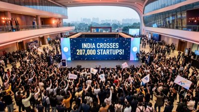 India Crosses 207,000 Startups as AI and Deeptech Lead the Next Wave
