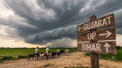 Monsoon Pushes North as IMD Forecasts Advance Into UP, Bihar and Gujarat