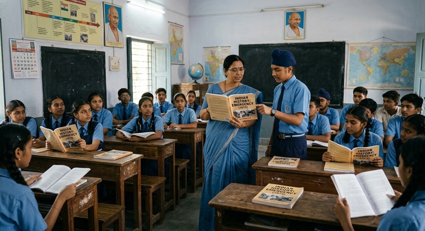 NCERT Adds 1975 Emergency to Class 9 Curriculum on Its 51st Anniversary