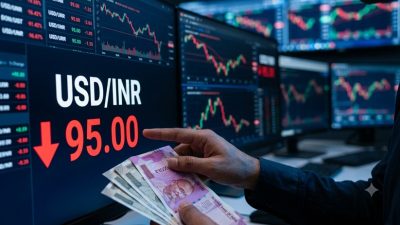 The Rupee at 95