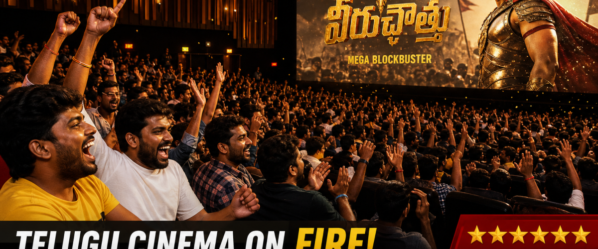 Packed cinema watching Peddi starring Ram Charan